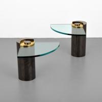 Pair of Karl Springer Cantilevered Occasional Tables - Sold for $4,687 on 02-08-2020 (Lot 63).jpg